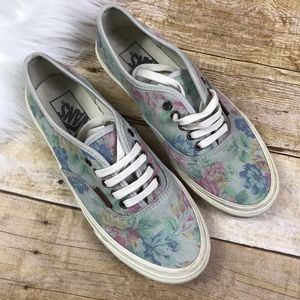 [Vans] Low Top Suede Floral Print